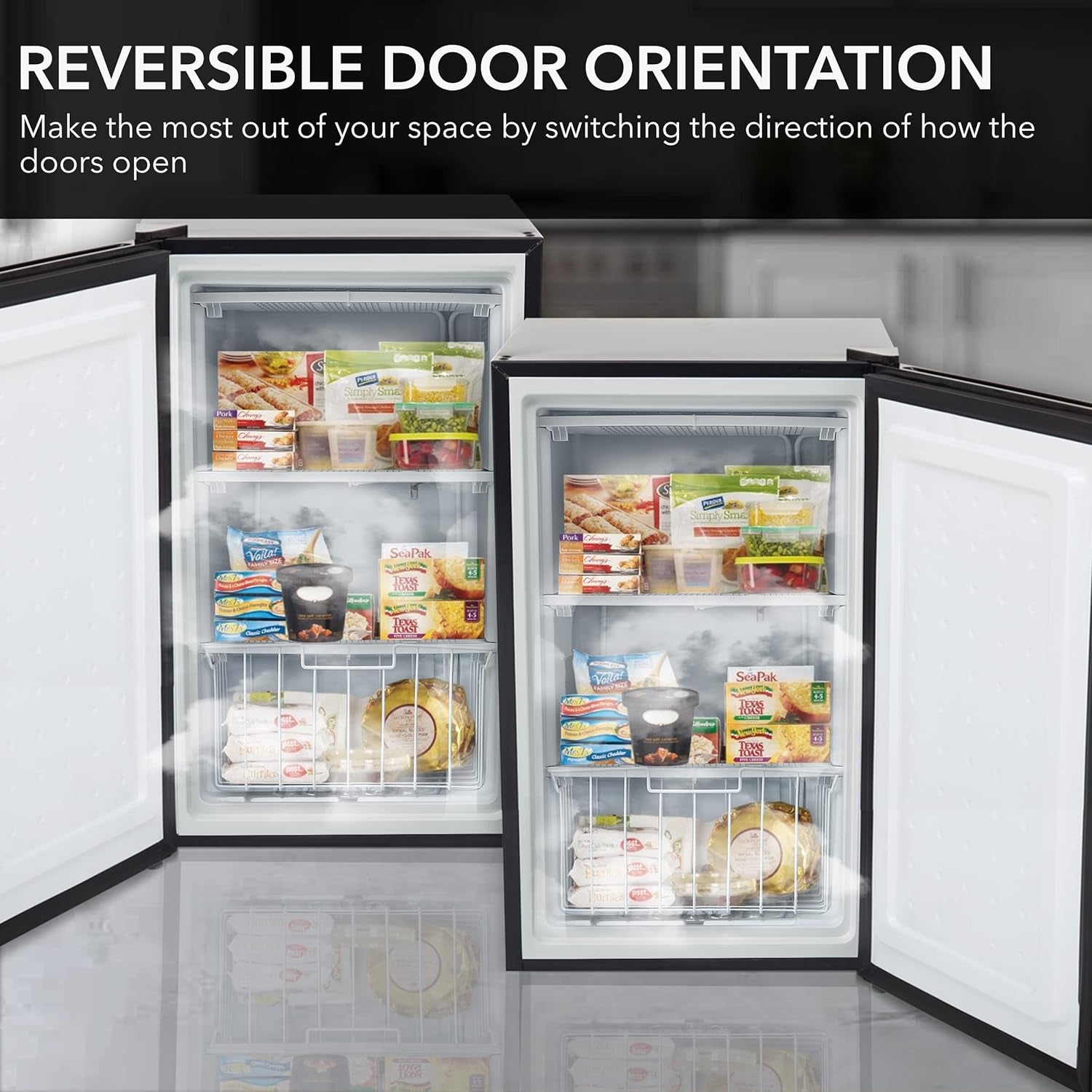 CUF-301SS Energy Star 3.0 Cubic Feet Upright Freezer, 3, Stainless Steel